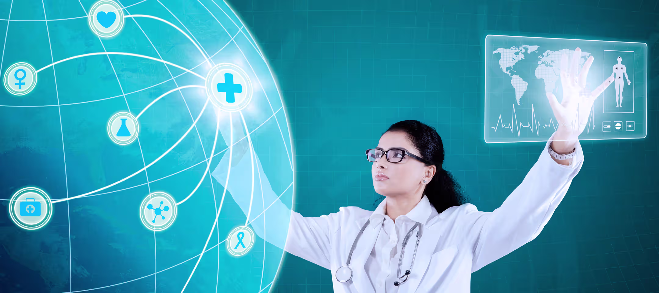 Connected digital healthcare